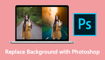Replace Background Photoshop