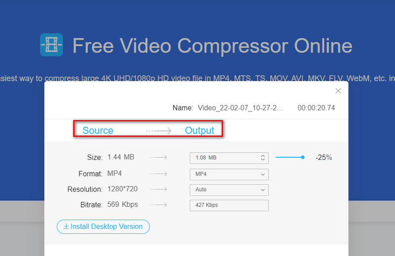 Kilde Output Vidmore