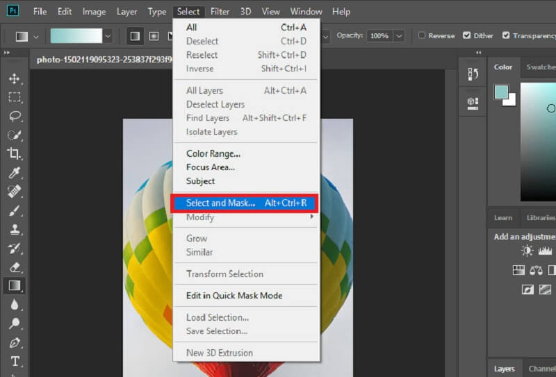 Upload Photo Photoshop