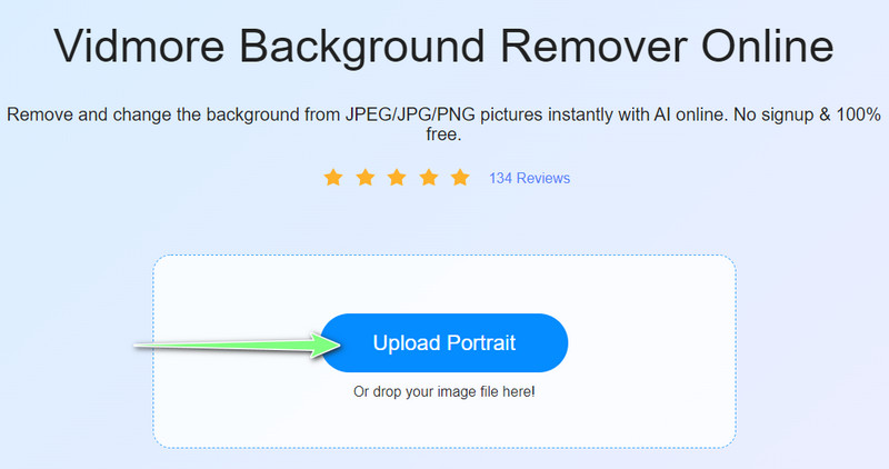 Upload Portrait Online