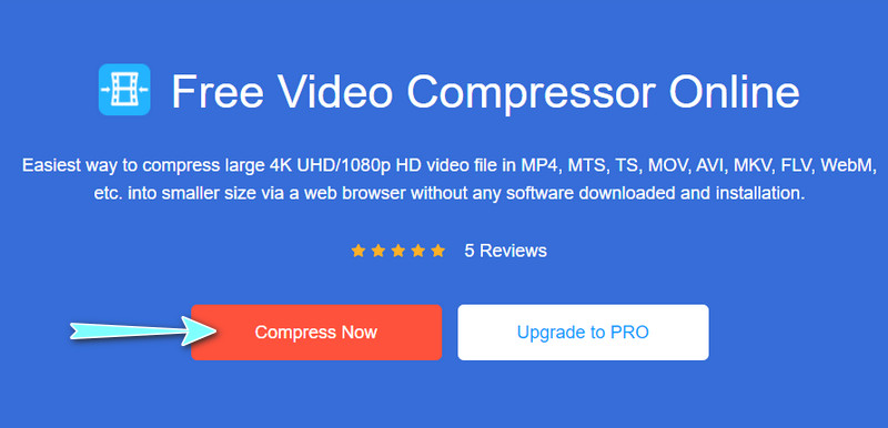 الوصول إلى Web Compressor