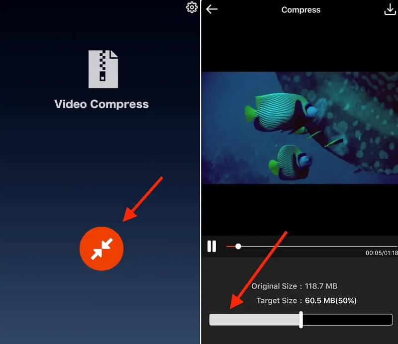 Kompres Menggunakan Kompresor Video