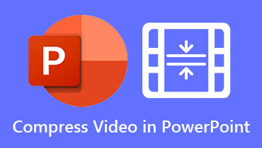 Komprimer video i PowerPoint