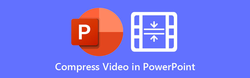 Komprimer video i PowerPoint