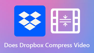 Komprimuje Dropbox video soubory