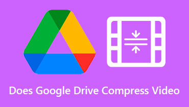 Comprimeert Google Drive video?