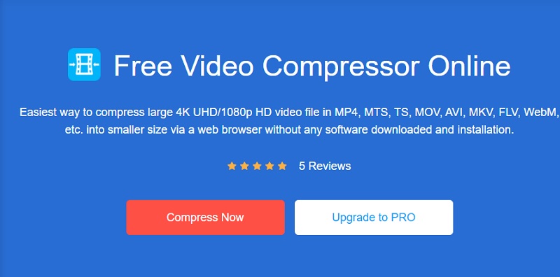 Select Compress Now Vidmore Online