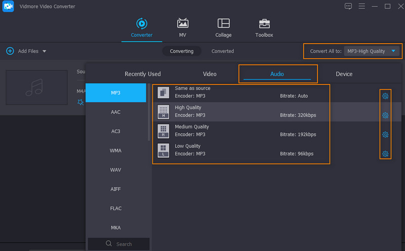 Set Output Format