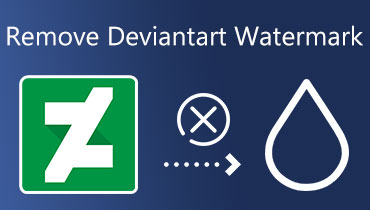 إزالة العلامة المائية DeviantArt