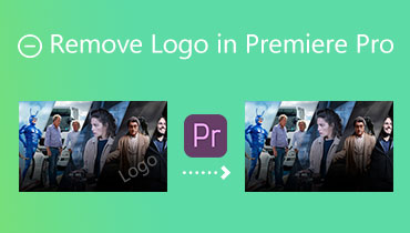 Удалить логотип в Premiere Pro
