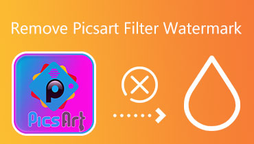 Xóa hình mờ bộ lọc PicsArt