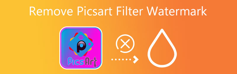 Rimuovere la filigrana del filtro PicsArt