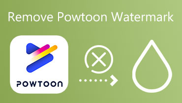 הסר סימן מים של Powtoon