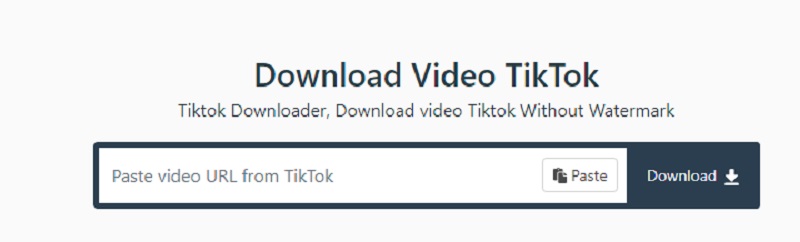 Odebrat TikTok Watermark Tikmate