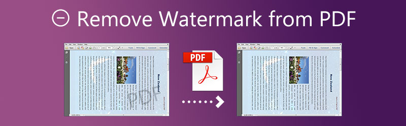 Удалить водяной знак из PDF
