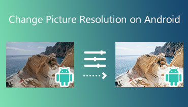 Képfelbontás módosítása Androidon
