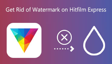 Get Rid of Watermark on Hitfilm Express