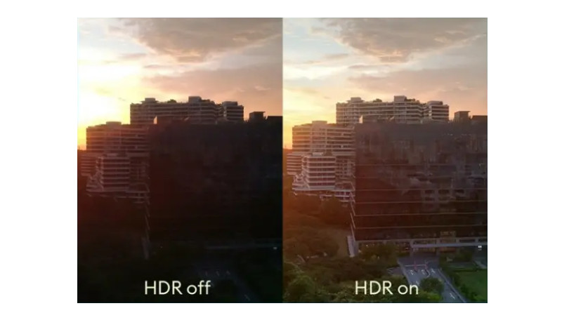 إعداد كاميرا HDR