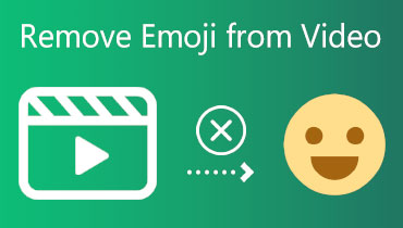 Ta bort emoji från video
