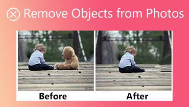Ta bort objekt från foton