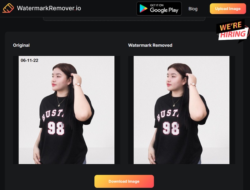 Xóa nhãn dán Watermark Remover IO