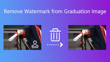 Remove Watermark from Graduation Picture