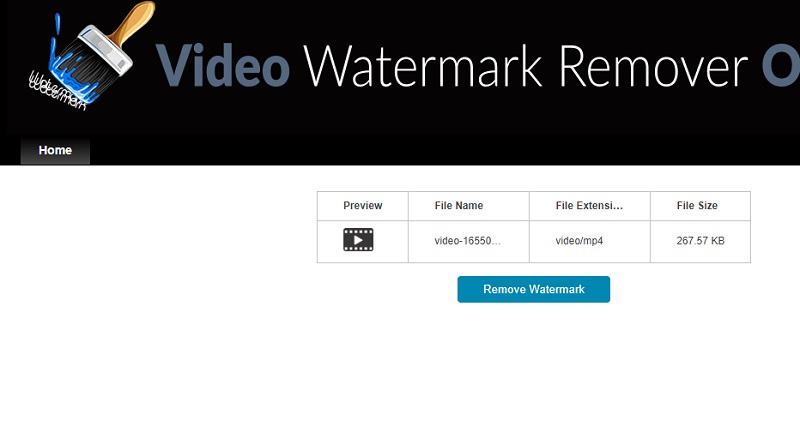 Remover marca d'água de vídeo de marca d'água