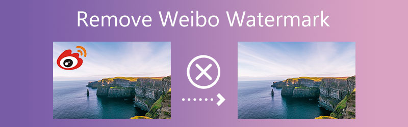 Удалить водяной знак Weibo