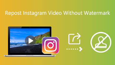 Repost Instagram-video uden vandmærke