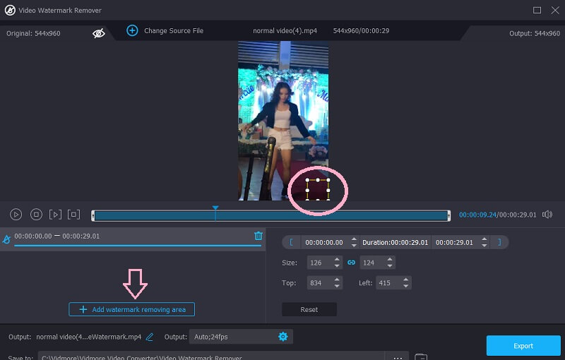 Trace Video của Vidmore