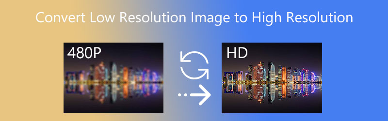 Преобразование изображения с низким разрешением в изображение с высоким разрешением