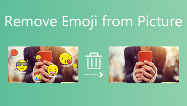 Uklonite emoji sa slike