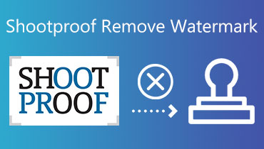 Shootproof إزالة العلامة المائية