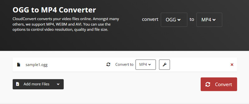 CloudConvert File Conversion