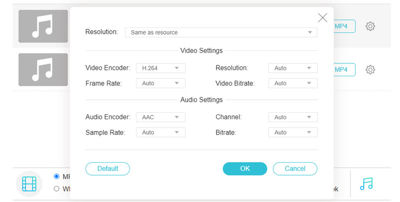 Edit Parameters