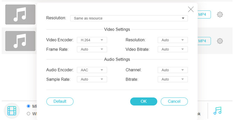 Edit the Parameters