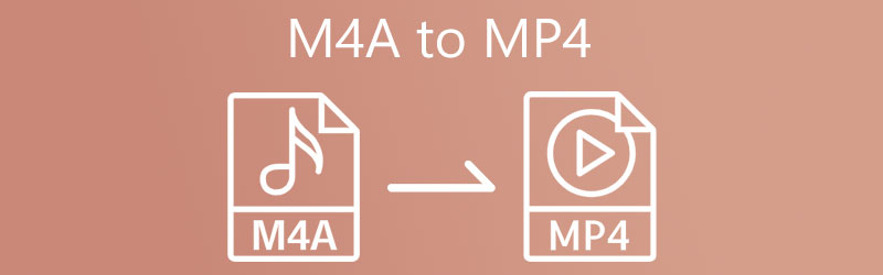 M4A إلى MP4