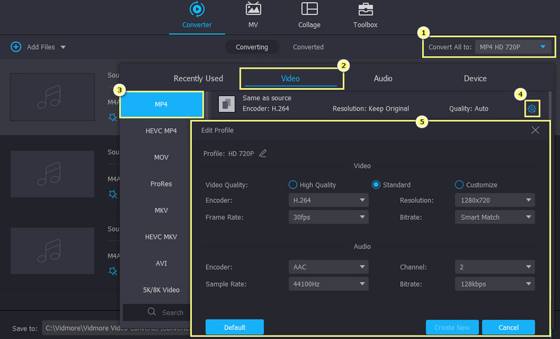 Set Output Format