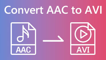 AAC'den AVI'ye dönüştürücü