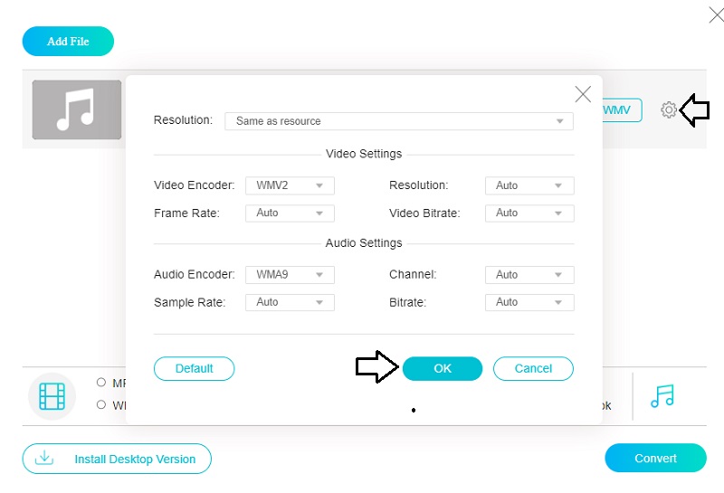 WMV ऑनलाइन संपादित करें