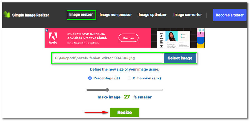 Alternativas a FastStone Photo Resizer Simple Image Resizer