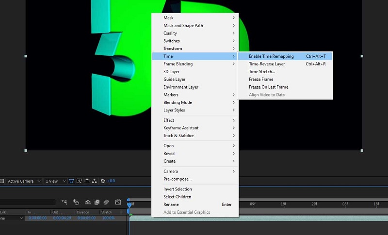 Speed Up Video Remap After Effects