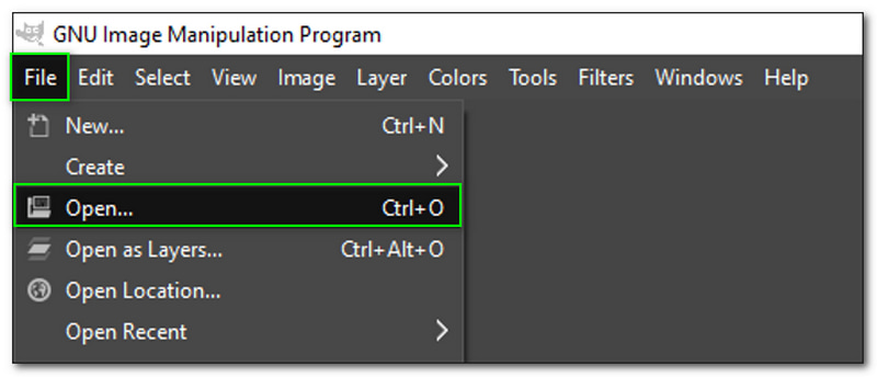 GIMP Bir Görüntü Dosyasını Yeniden Boyutlandırma Açık