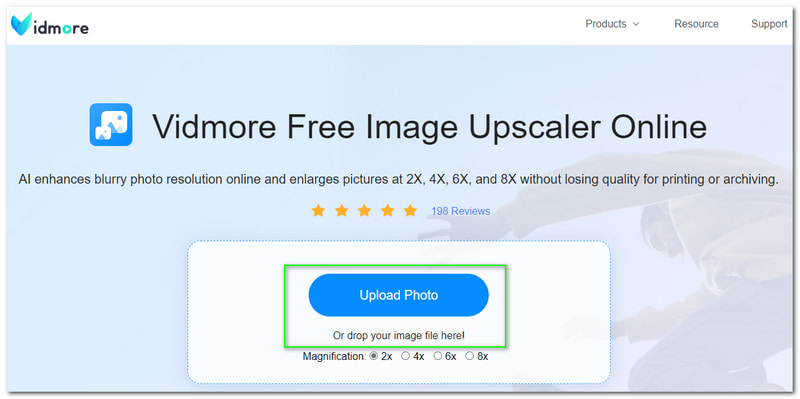 GIMP Resize an Image Vidmore Free Image Upscaler Online Upload File