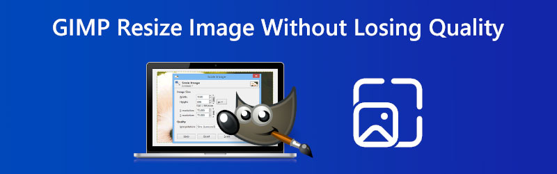 GIMP resize an Image Without Losing Quality