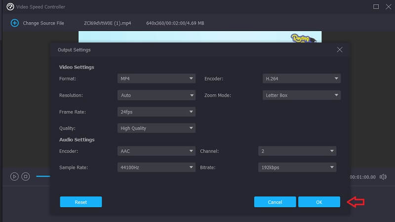 Configuración de vídeo más