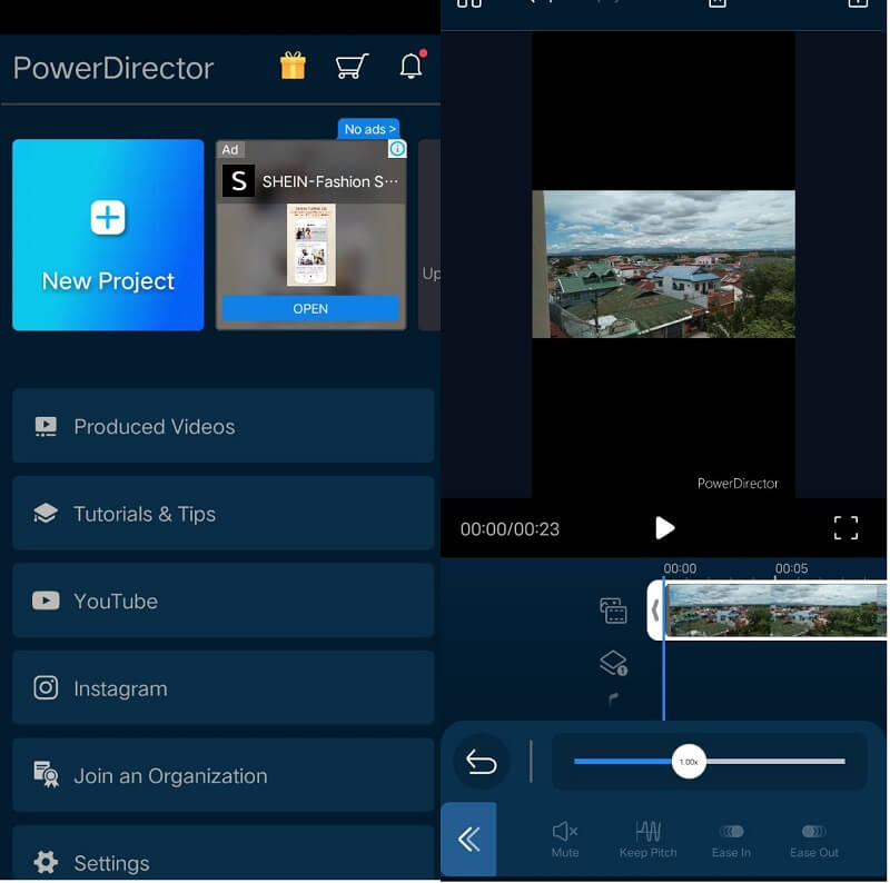 เร่งความเร็ว PowerDirector