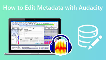 Edição de metadados do Audacity