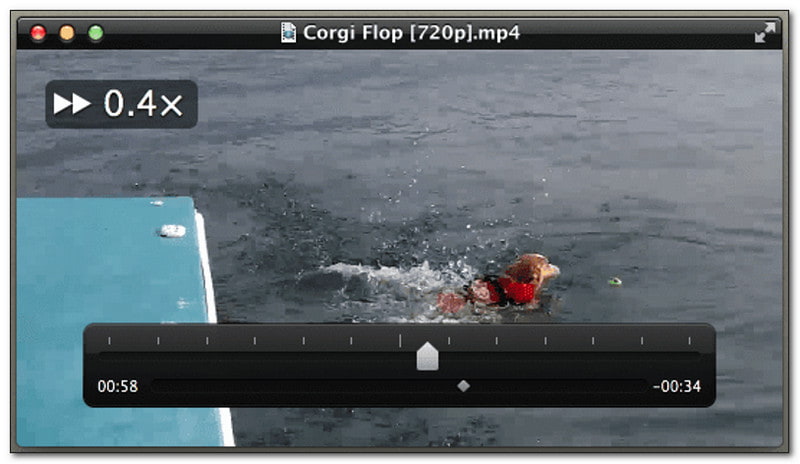 Crop Video Using Quick Time Changing the Playback Rate