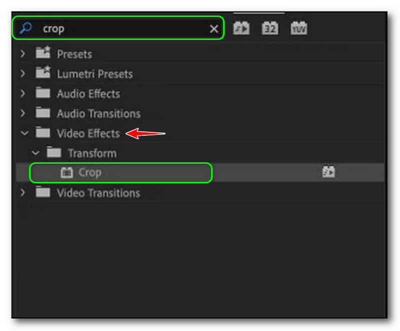 How to Crop Videos in Premier Crop Feature Effects Panel